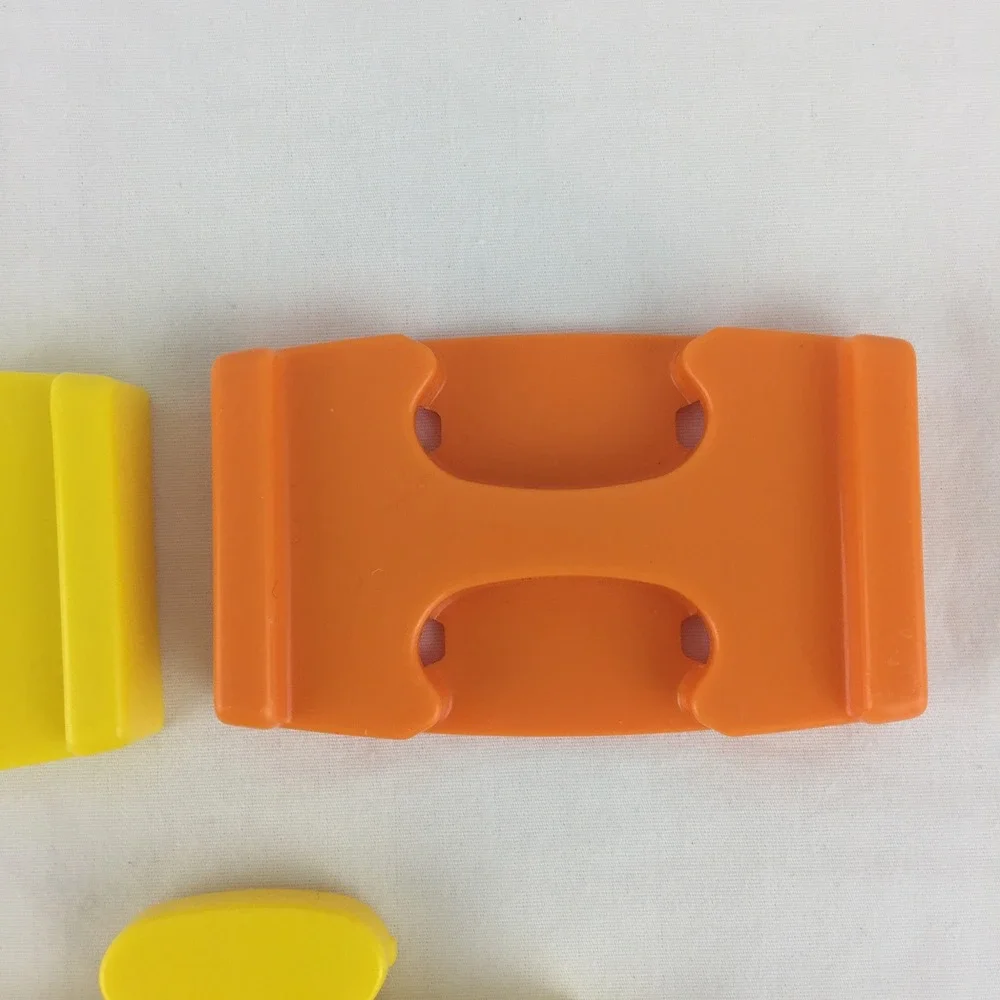 VTech Go‎ Go Smart Wheels 5pc Track Connectors Yellow Orange 1/4 ST M&F